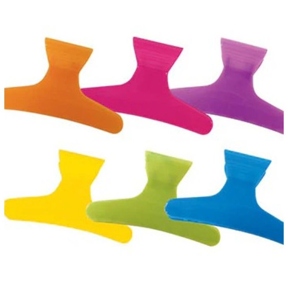 Soft N Style Neon Butterfly Clamps (183) - 36pk